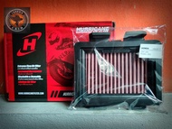 ไส้กรองอากาศ HURRICANE สำหรับ Honda / Rebel300 Rebel500 CRF250CL500 สามารถล้างทำความสะอาดได้  มีอายุการใช้งานถึง 50000 Km