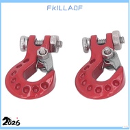 FKILLA0FSB RC Car Tow Hook Trailer Chain Set, Upgrade Parts Easy Installation Tow Hook Set, Mini Siz