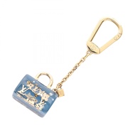 [二手]LOUIS VUITTONCharm Porte Clés Speedy Inclusion M65494 金/藍色 其他 Porte Clés Speedy Inclusion