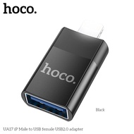 USB-A 2.0 to LaiNing Hoco UA17 Adapter (Black - White Box) - Wholesale Accessories 1986