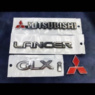 ชุด MITSUBISHI LANCER   GLXI logo แดง 4 ชิ้น