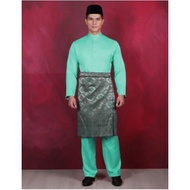 [Ready Stock]Jakel Baju Melayu Exclusive Aaron Aziz Cekak Musang Berpesak/ Free Sampin & Button/ Col