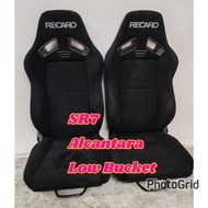 SR7 Recaro Bucket Sport Seat Alcantara Thailand Seat Low Bucket