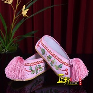 Genuine Dragon Drama Costume Shoes -Chinese opera performance shoes, ancient-style ladies' shoes