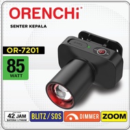 Senter Kepala Zoom Flash LUBY L-2925 Laser LED Premium Edition 70 Watt / LED Recharge Headlight 70W