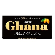 Lotte Ghana Black Chocolate Black Chocolate/ 50 Gr