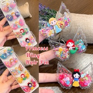 👸🏼 Princess Wing Hair Pin Wing Quicksand Princess Hair Pin Elsa Mermaid Ariel Snow White Rapunzel Ci
