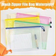 A6 A5 A4 A3 B5 B4 Mesh Zipper Bag Zipper File Organizer PVC | Zipper Bag | File Bag Waterproof Mesh 