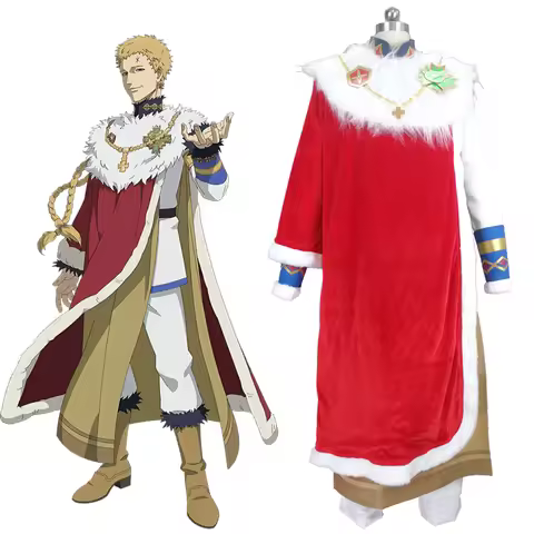 Julius Novachrono Cosplay Costume Anime Magic Knights 28th Wizard King Chronovala Uniform Outfit S00