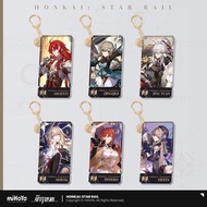 Official mihoYo Honkai: Star Rail Erudition Path Series Character Portrait Pendant / Keychain