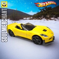 Hot Wheels Corvette C7 Z06 Yellow Loose Diecast Roadster Sport Car