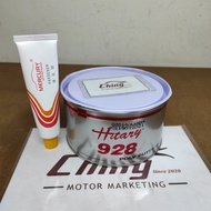 HITARY 928 POLY PUTTY straightening metal surface