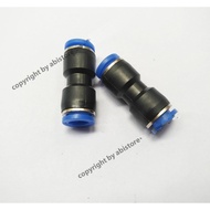 1 PCS 8MM TUBE QUICK CONNECTOR, CHEAP STRAIGHT PLASTIC QUICK CONNECTOR