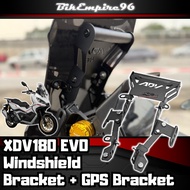 XDV180 Evo Windshield Bracket + GPS Phone Holder Bracket for Keeway XDV180 EVO