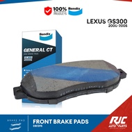 BENDIX BRAKE PAD LEXUS GS300 FRONT 2000-2005 DB1395 GS300 1set