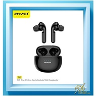 Awei T15 Bluetooth 5.3 Headphones IPX6 Waterproof Wireless Earbud HiFi Gaming Headset