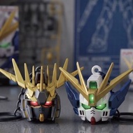 第2彈 萬代 SD高達 發光頭像鑰匙圈盲盒 TOPTOY 高達頭像掛件Super Deformed Gundam