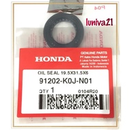(100% ORIGINAL) HONDA BEAT V2 FI MAGNET OIL SEAL 19.5x31.5x6 // 91202-K0J-N01 CRANKCASE CRANK CASE E