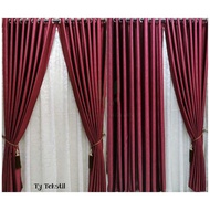 KAIN LANGSIR🌟BLACKOUT EMBOSS BIDANG110 INCI /FABRIC CURTAIN SUNBLOCK EMBOSS WIDHT 110 INCHES