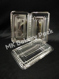 BENXON OPS H2 Plastic Container (100pcs+-) / Kuih Container / BX H2 / Bakery Container / Plastic