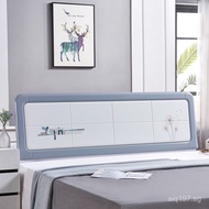 Painted Bed1.52.0Modern Headboard1.8Off-white Rice9C Backrest Panel Style Mi Ding Double Bed Headboa