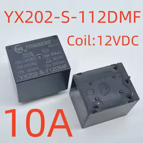New YX202-S-112DMF/124DMF YX202-S-112DM/105DM/106DM/109DM/124DM (T73A) Relay 4pins