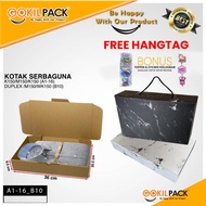 Donut Box | Donut Box | Cheap Kraft Donut Box 36.5x20.5x6.5 Cake Box Cake Box I A1-16
