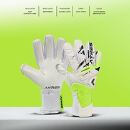 AYRES NEROS EVOLUTION White Green Negative Cut – Sarung tangan Kiper Gloves kiper grip premium MWG C