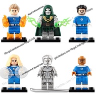 Marvel Fantastic Four Characters Brick Figurines