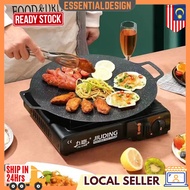 Multifunction Grill Pan Kitchen Outdoor Non-stick Grill Pan Camping Smokeless BBQ Pan Frying Pan 韩式烤盘 不粘烤肉盘