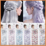 [WY2] Hair Gem Stiers Kit Blingling Hair Jewels For Girls Toy Hair Styling Tool With Reusable Shinin