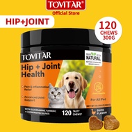 Tovitar® hip and joint support for dogs and cats with soft chewing joint health supplement MSM