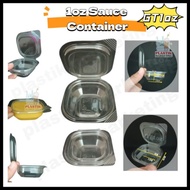 1oz Sauce Container with lids 100pcs±/ 1oz Plastic Container With Lids/ Bekas Sos 1oz/ GT1oz