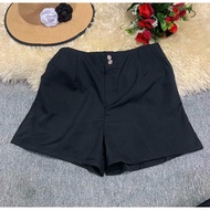 New arrivals 6363 mall quality women's causal plain slim fit hot shorts