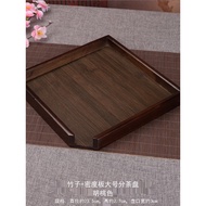 Bamboo Walnut Color Pu'er Tea Cake Separate Tea Tray 357g Tea Tray Dial Tea Award Tea Tray Tea Set T