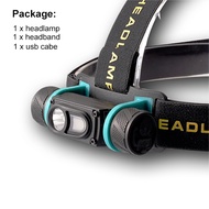 Asafee 800LM multi-function headlight T223 XPG+LED LED white light+red light adjust the headlight up