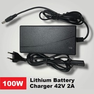 Lithium Battery Charger 18650 2A 10S 42V Electric Motorcycle Battery by Blezzystore