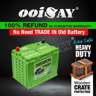 AMARON PRO NS70L | 110D26L (MF) - 80AH - Car Battery - TOYOTA Fortuner, NISSAN Navara LEXUS RX, ES