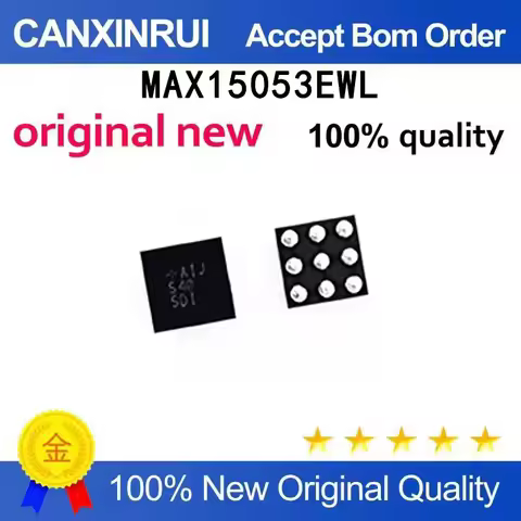 (5-100 pieces)New MAX15053EWL+T MAX15053EWL AIJ A1J BGA WLP9 LM3638A0