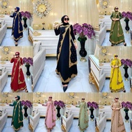 Soraya Exclusive Abaya Abaya Dubai Exclusive Abaya Dress Muslimah Embroidery Abaya