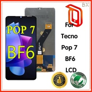 6.6" Original For Tecno Pop 7 BF6 LCD Display Touch Screen Digitizer Assembly For Tecno POP7 LCD Rep