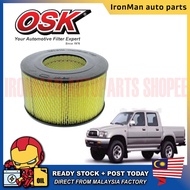 OSK AUTOMOTIVE CAR REPLACEMENT PARTS CAR FILTER AIR FILTER TOYOTA HILUX 2.8 LN166 (109x218x117mm)(17