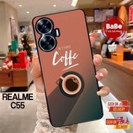 Casing Realme C55 Terbaru Kopi Case Realme C55 Hardcase Sofcase Premium Glosy Terlaris Termurah