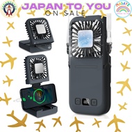 Kemolpo Handheld Fan Cooling Plate 2025 High Airflow Contact Cooling Handheld Fan 5WAY (Handheld, Ne