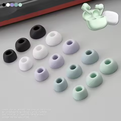6Pcs Silicone Ear Tips for XIAOMI Redmi Buds6 Pro True Wireless Earbuds Eartips REDMI Buds5 Pro TWS 