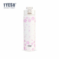 TYESO Sakura Limited Edition Tumbler 600ml/750ml Custom Name Custom Logo Termos Botol Air Straw Lemb