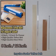 Impulse Sealer Heat Wire Element Strip Teflon Belt Tape Strips For Impulse Sealer Sealing Plastic