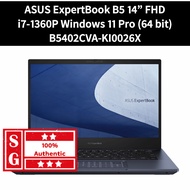 Asus Expertbook B5 B5402CVA-KI0026X Asus Expertbook B5 Asus Laptop i7 14 Inch Laptop i7 Laptop Intel i7 Windows 11 Pro