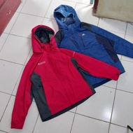 jaket outdoor columbia kolping second goretex waterpoof