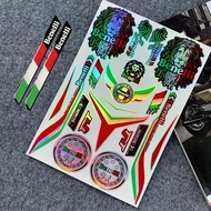 Benelli Motorcycle Set Stickers Emblem Reflective/Laser Stickers Fairing Fuel Tank Body Modified Dec